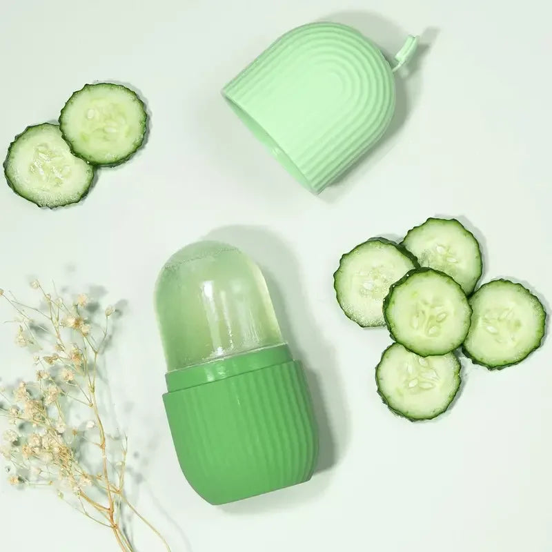 Silicone Cube Facial Ice Roller
