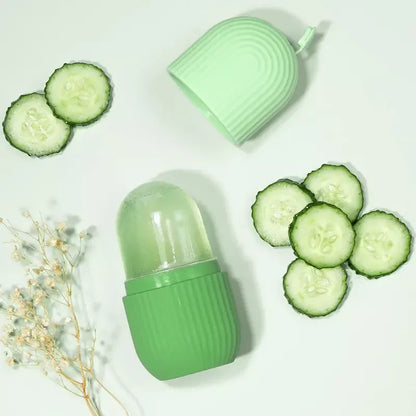 Silicone Cube Facial Ice Roller