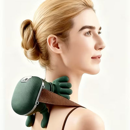 Wireless Neck & Shoulder Massager- Deep Tissue Heat Relief