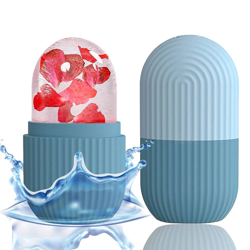 Silicone Cube Facial Ice Roller